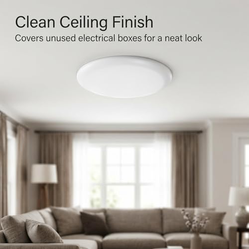 Round Ceiling Cover Plate