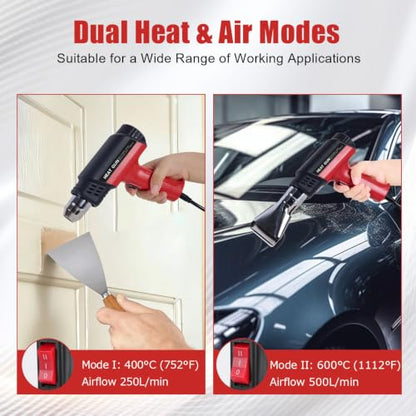 Heat Gun Kit with Heat Shrink PCS Solder Seal Wire Connectors