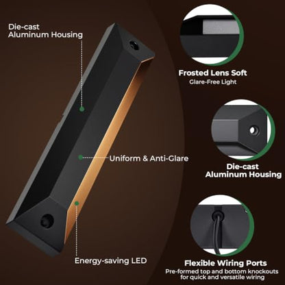 8 Inch Low Voltage LED Step Lights