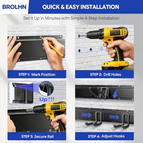 Garage Tool Organizer Wall Mount