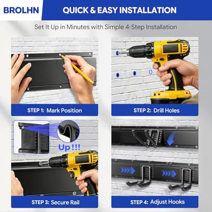 Garage Tool Organizer Wall Mount