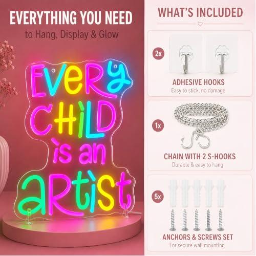 LED Colorful Neon Sign for Wall Decor