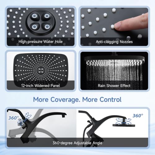 Shower Head with Handheld Combo