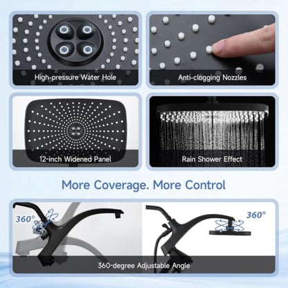Shower Head with Handheld Combo