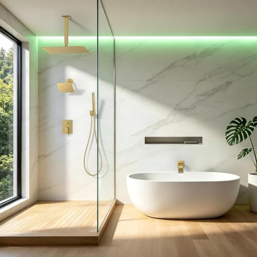 Rain Shower System with Rough