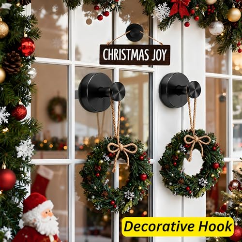 Suction Cup Hooks for Shower & Bathroom. Drill