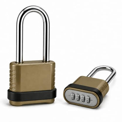 2 Pack 4 Digit Combination Lock