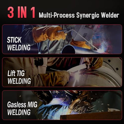 140A Gasless Flux Core MIG Welder