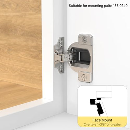 Replacement for Blum 110 Degree Compact 33 Screw On Hinge