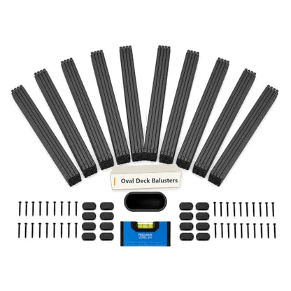 100 Pack 32.25 Inch Balusters for Deck Railing (32.25 Inch)