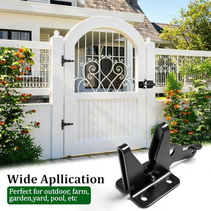 Self Locking Gate Latch for Wooden Fence
