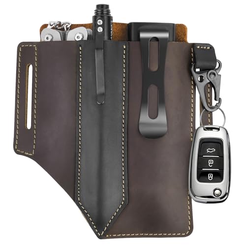 Leather Multitool Sheath for EDC Tools