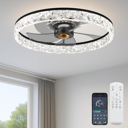 Ceiling Fan with Light and Remote