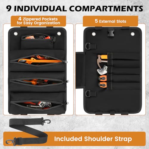 Rolling Tool Bag with Multi