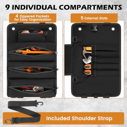 Rolling Tool Bag with Multi