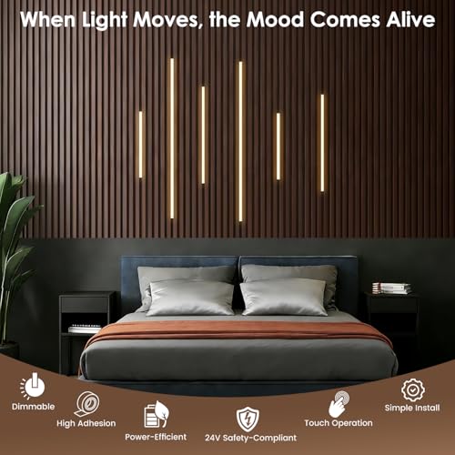 Smart RGB Slat Wall Lights for Panel