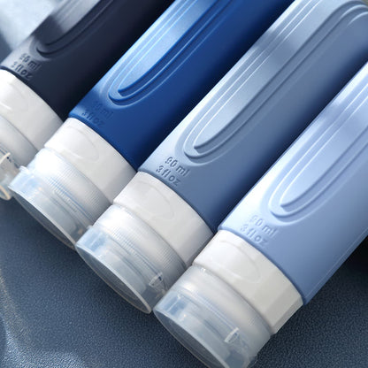Travel Bottles for Toiletries (Blue-3oz)