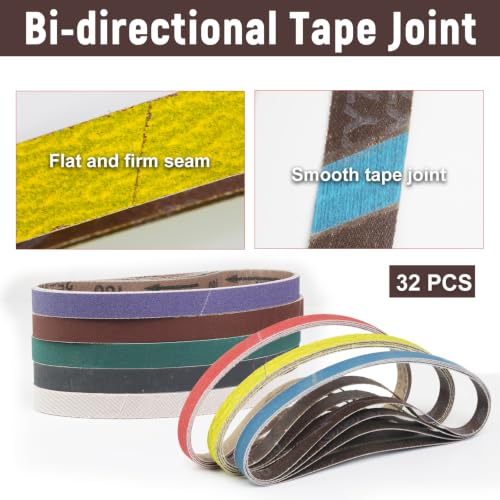 1 x 30 Inch Sanding Belts for Knife Sharpening
