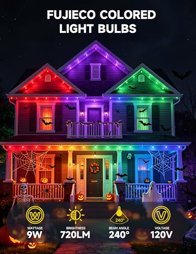 A19 Orange Colored LED Light Bulbs (Orange)