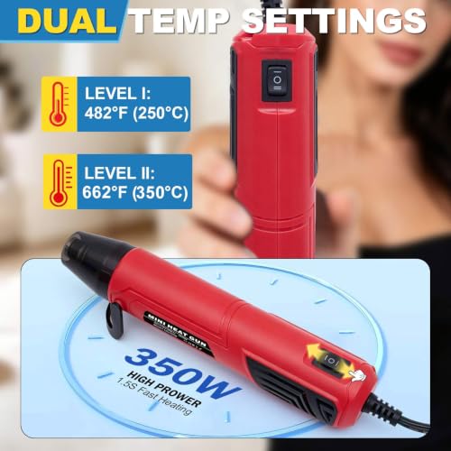 350W Mini Heat Gun Kit