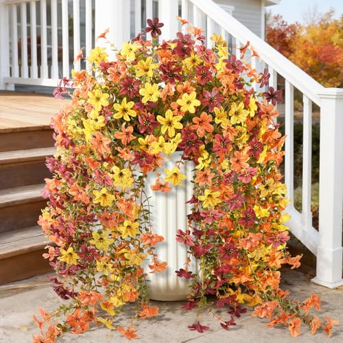 Artificial Fake Hanging Flowers Plants for Outdoor Summer Decoration