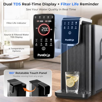 Countertop RO Water Filter with Auto