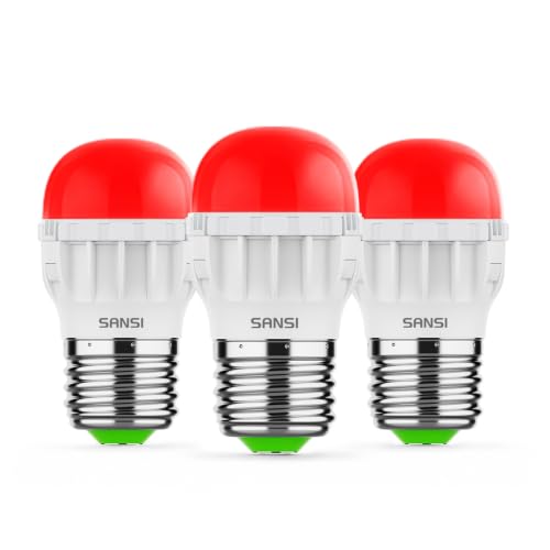 5W Red Light Bulb 3Pack