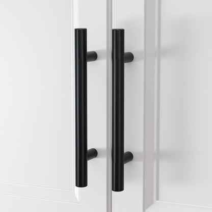 Black Cabinet Handles 20Pack 3 (3-3/4in hole centers / Black)