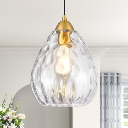 Glass Pendant Lights Kitchen Island
