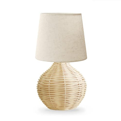 Rattan Small Table Lamp