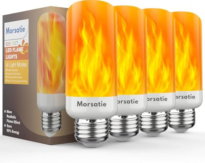 Upgraded LED Flame Light Bulbs
