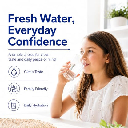 Water Filter Cartridges Replacement for Brita Pitchers & Dispensers