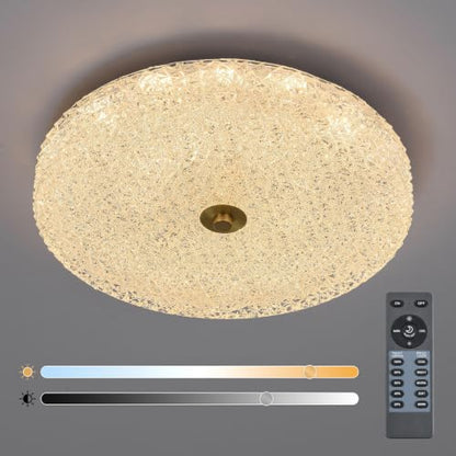 Crystal Flush Mount Ceiling Light