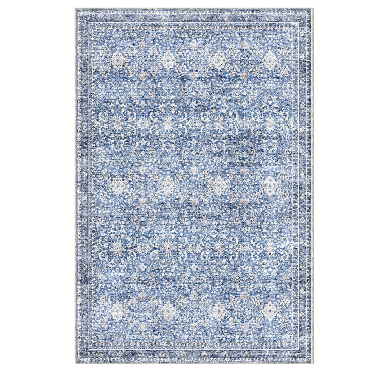 6x9 Area Rugs (Blue / 6' x 9' (Rectangular))