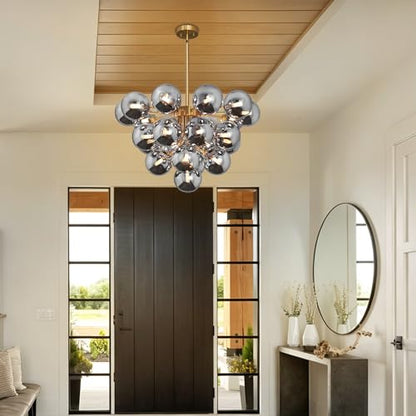 23 Lights Sputnik Chandelier for Dining Room Entryway