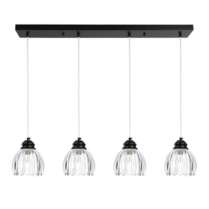 3153 5 Light Pendant Light Round Base cage