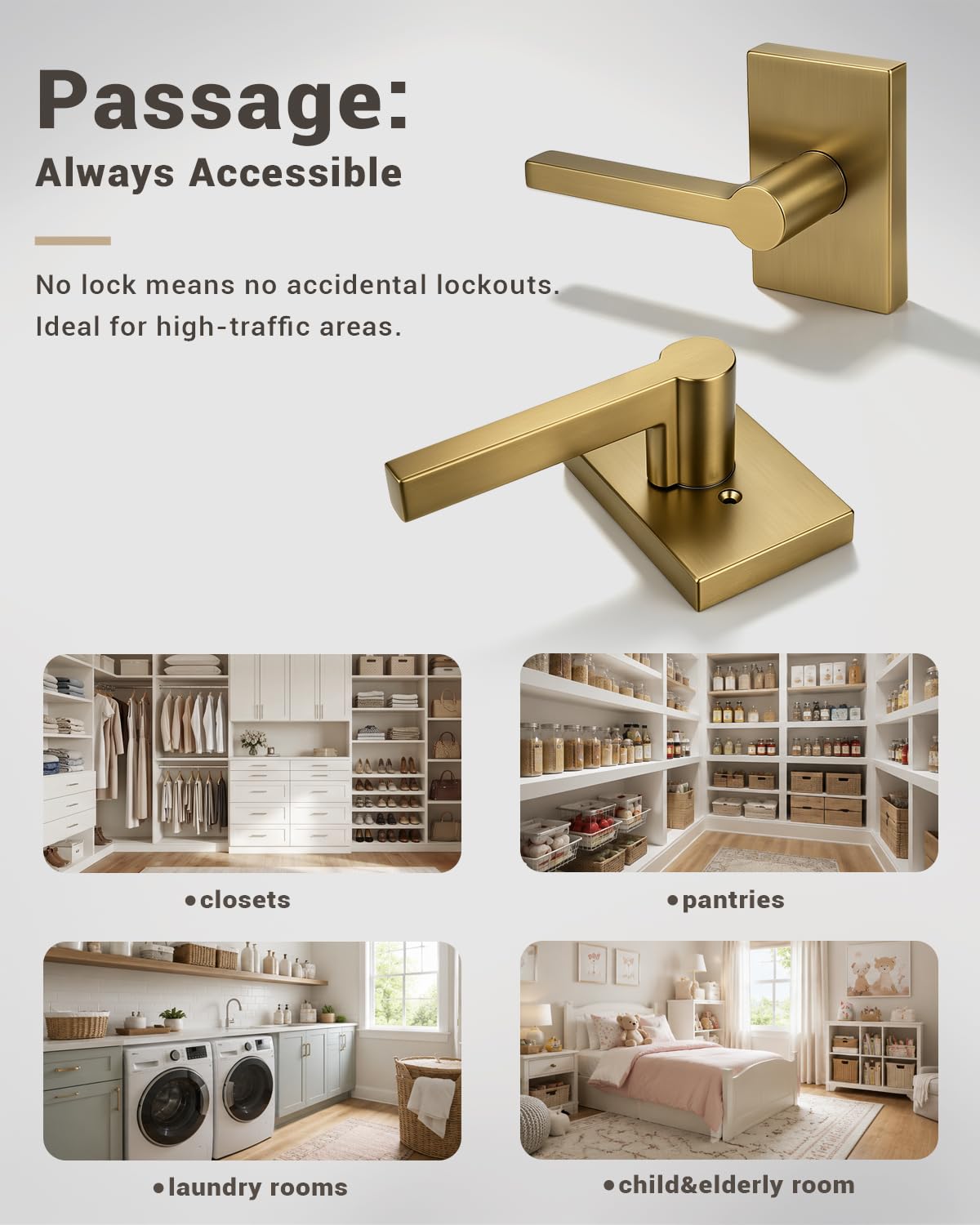 Champagne Bronze Door Knobs (Champagne Bronze)