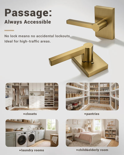 Champagne Bronze Door Knobs (Champagne Bronze)