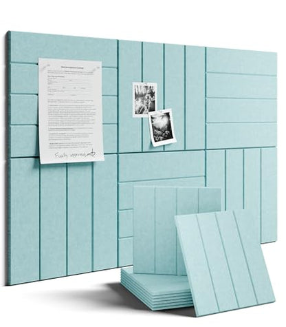 Felt Bulletin Board Tiles Large 48" x 36" Cork Board Alternative