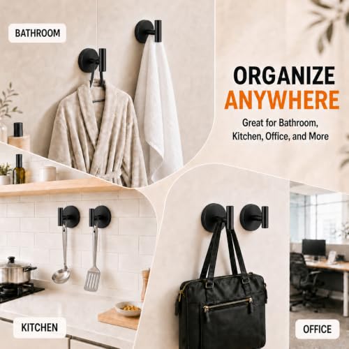 2026 Upgraded Suction Cup Hooks 4 Pack