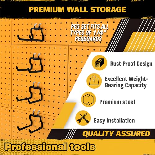 Flat Pegboard Hooks