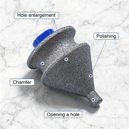 Diamond Chamfer Hole Saw Drill Bit (4 in 1 Chamfer)