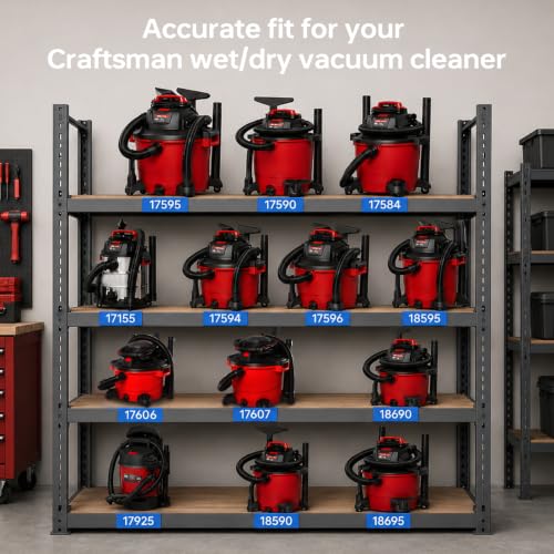 38754 Filter for Craftsman CMXZVBE38754 General Purpose Wet Dry Vac (38754-2P)