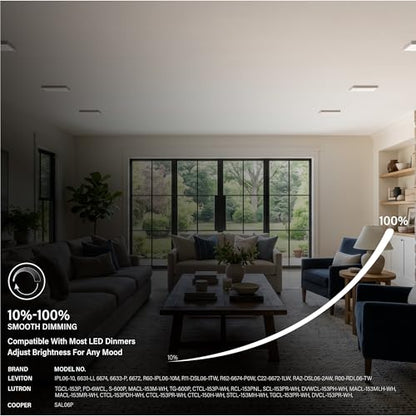 6 Inch Square LED Ceiling Light