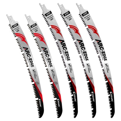 Arc Edge Reciprocating Saw Blades (12+15 Inch)