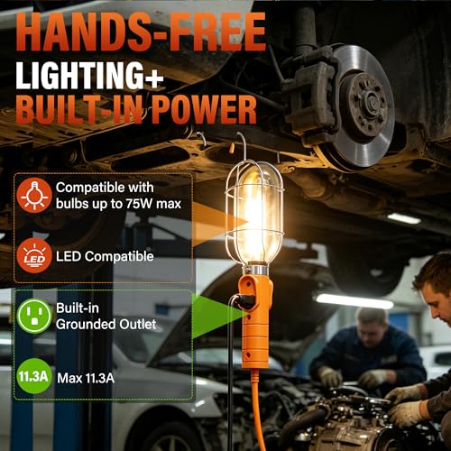 LED Work Light with Extension Cord