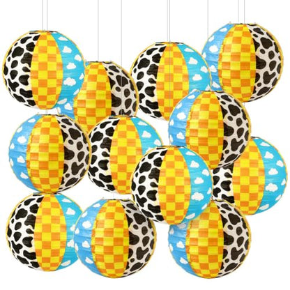 12 Pack 8 Inch Paper Lanterns