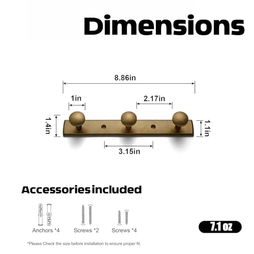 1827H Coat Hooks