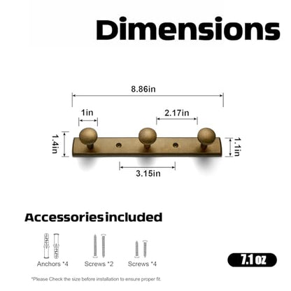 1827H Coat Hooks