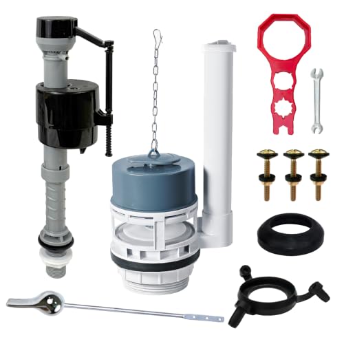 Complete Toilet Repair Kit with Chain